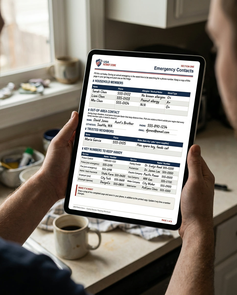 From checkout to a page you can post on the fridge.