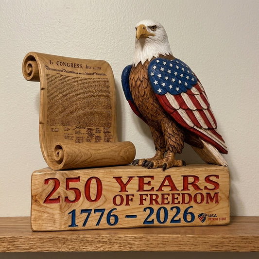 250 Anniversary Eagle Table Sign