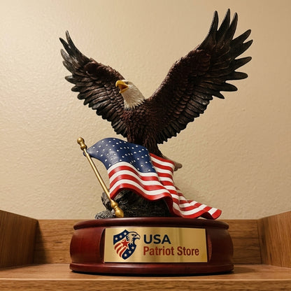 American Eagle Musical Figurine