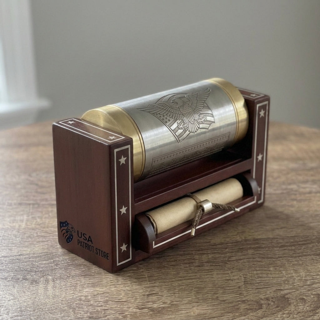 American Heritage Time Capsule Display