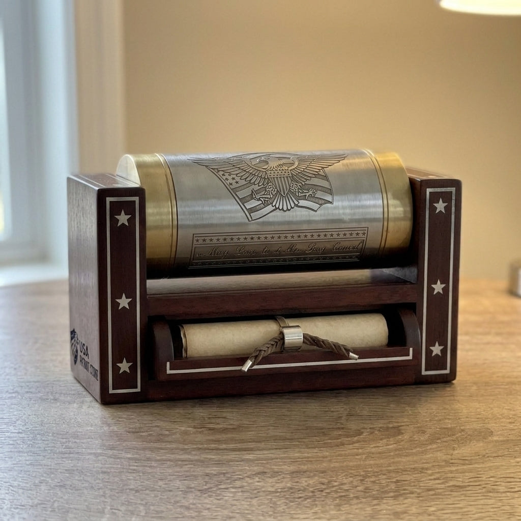 American Heritage Time Capsule Display