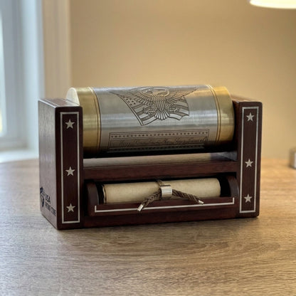 American Heritage Time Capsule Display