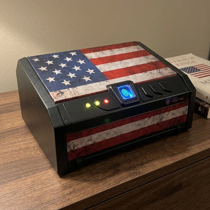 Biometric Handgun Safe Steel Construction