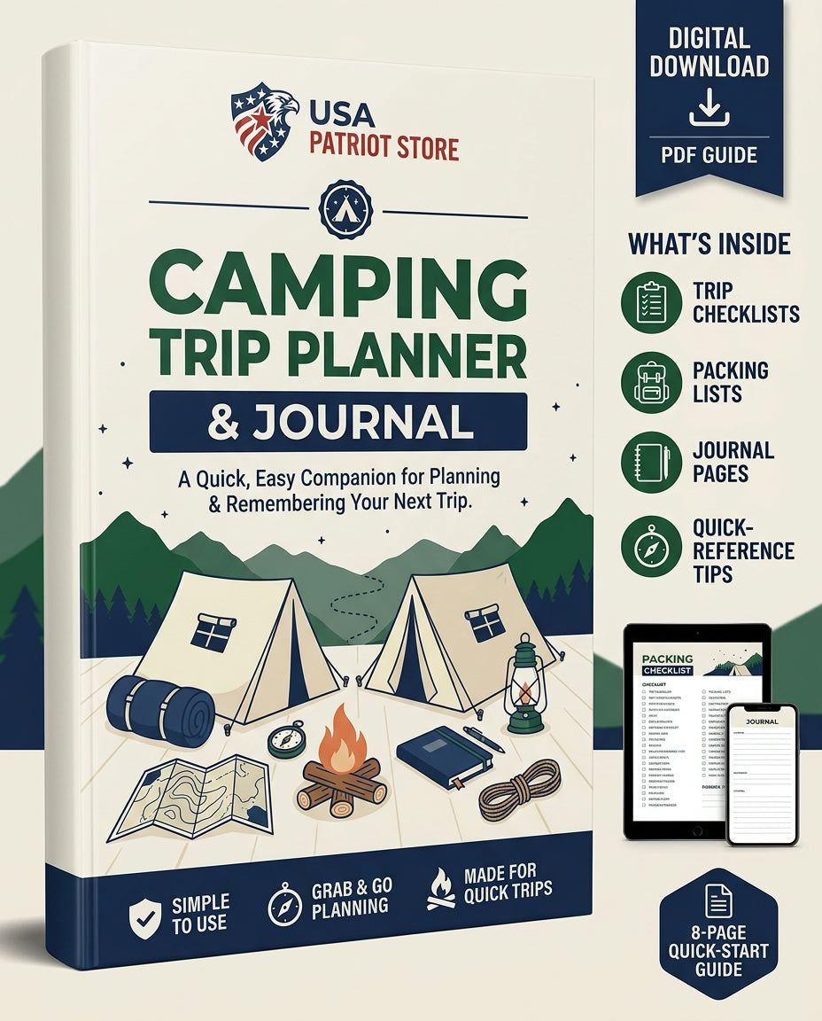 Camping Trip Planner & Journal