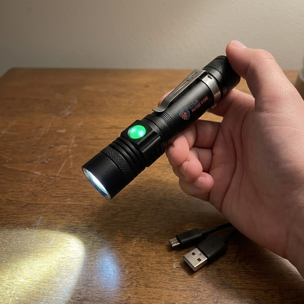 LED Tactical Flashlight