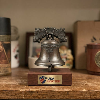 Liberty Bell Miniature Replica with Display Stand
