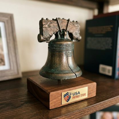 Liberty Bell Miniature Replica with Display Stand