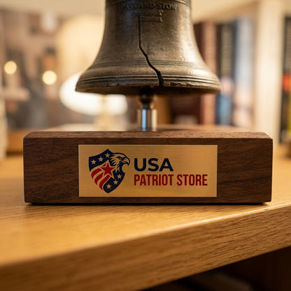 Liberty Bell Miniature Replica with Display Stand
