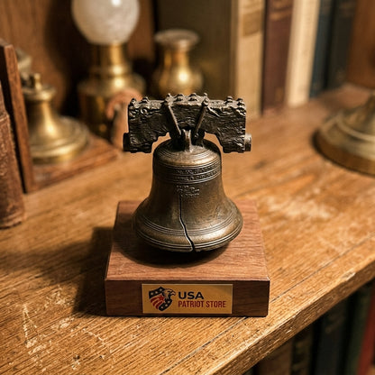 Liberty Bell Miniature Replica with Display Stand