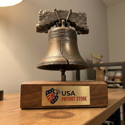 Liberty Bell Miniature Replica with Display Stand