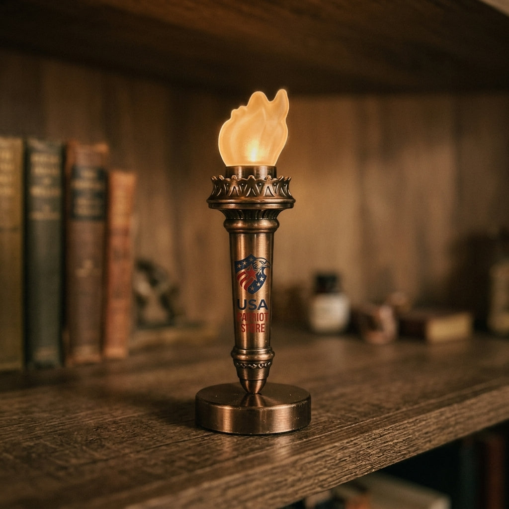 Liberty Torch Illuminated Sculpture