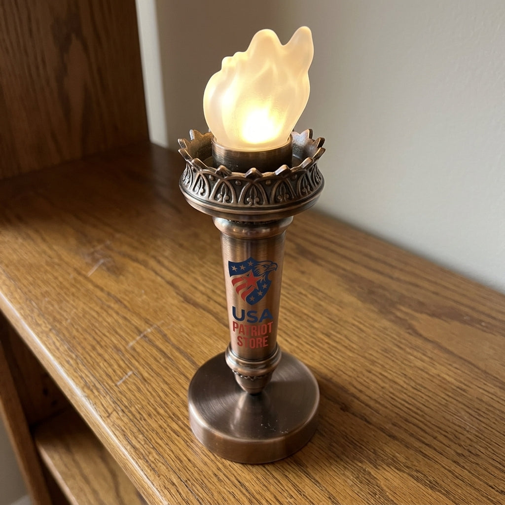 Liberty Torch Illuminated Sculpture