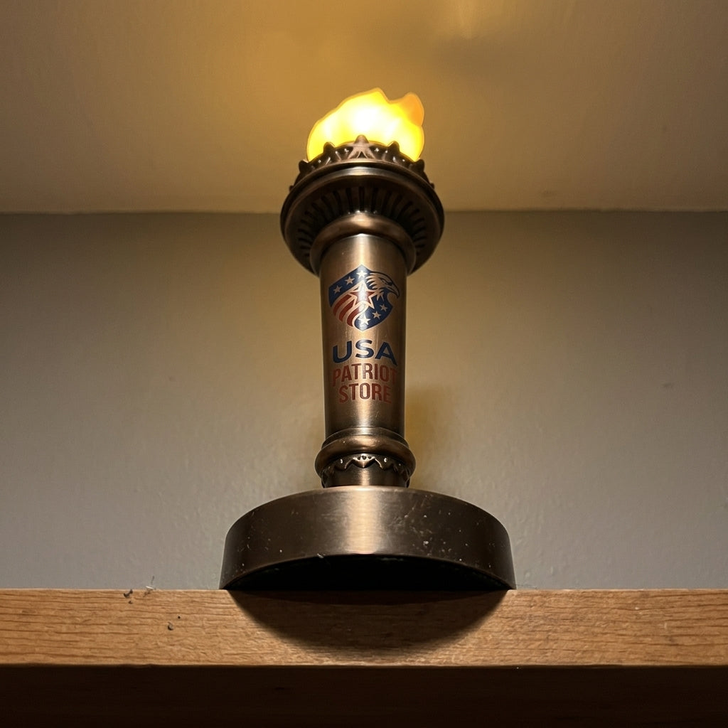 Liberty Torch Illuminated Sculpture