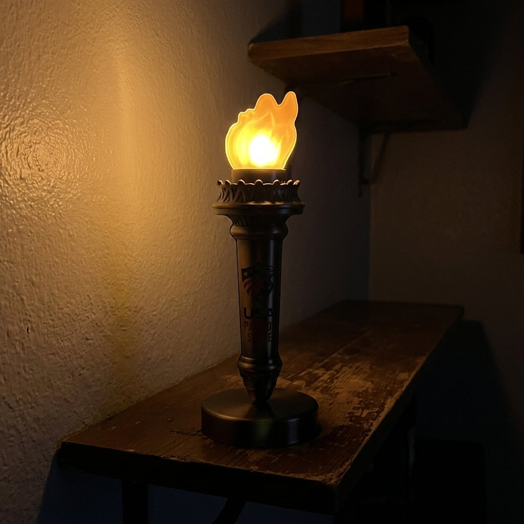 Liberty Torch Illuminated Sculpture