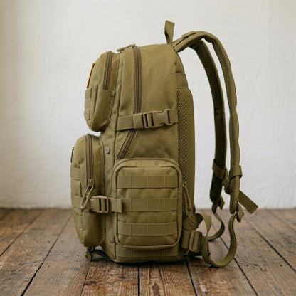 Tactical Daypack with Molle Webbing USA Patch