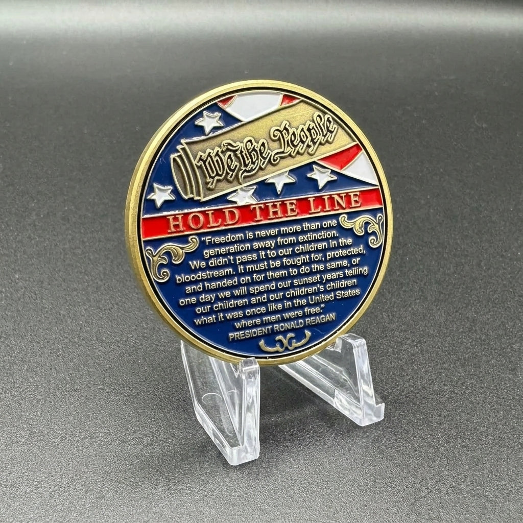 U.S. Liberty Bell Fight for Freedom Coin