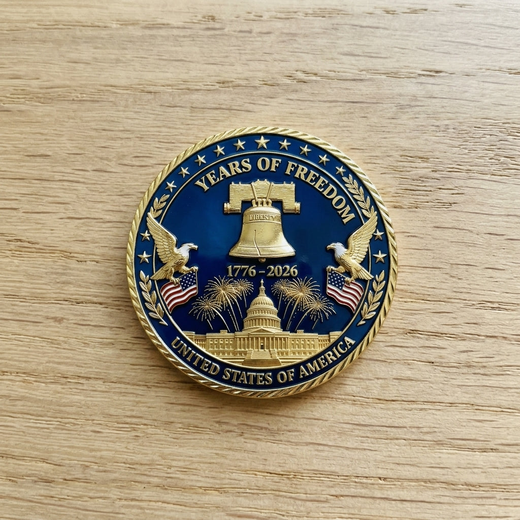 USA 250th Anniversary Coin