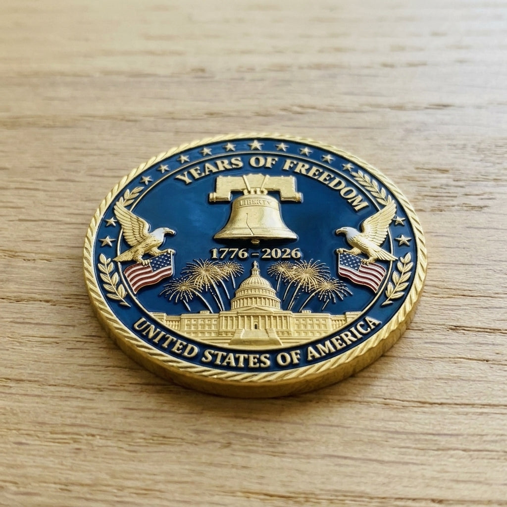 USA 250th Anniversary Coin