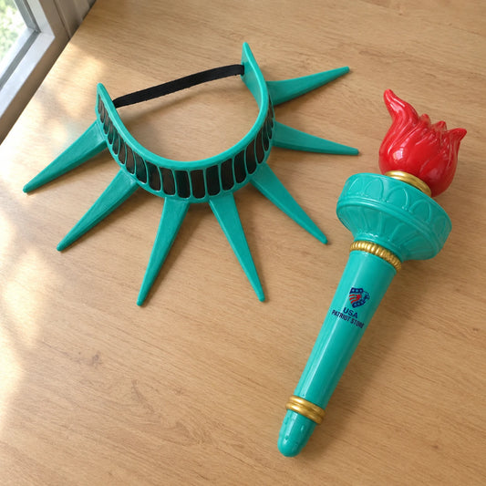 Statue of Liberty Costume Accessories Crown Torch