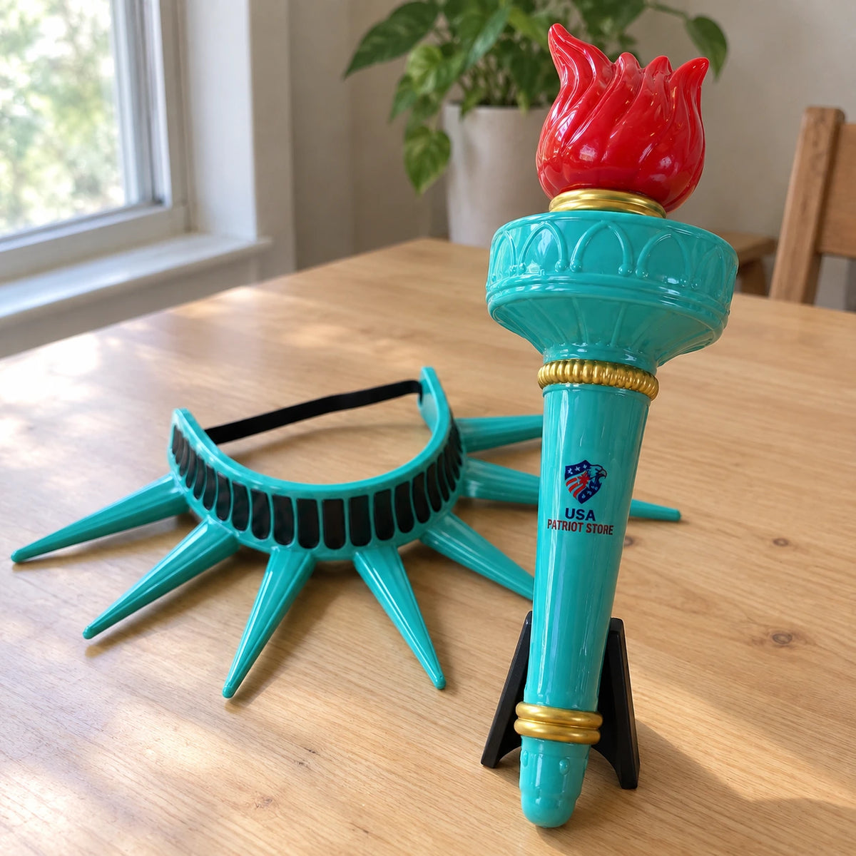 Statue of Liberty Costume Accessories Crown Torch